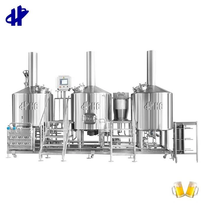 1000L Beer Brewery Equipments With Steam Heating